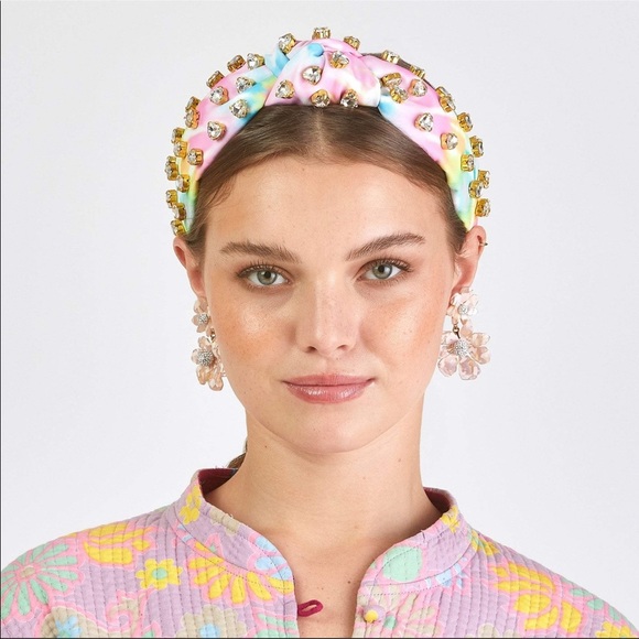 NWT Lele Sadoughi X Stoney Clover Tie Dye Headband main image 9
